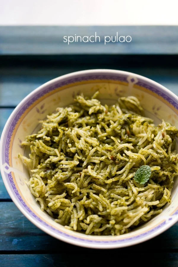 Veggie Palak Rice – BDARI