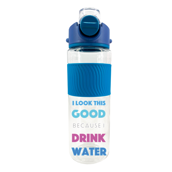 B-KAS Air 850ml Water Bottle - I look Good Because I Drink Water 2