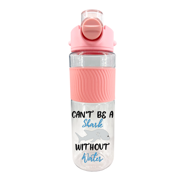 B-KAS Air 850ml Water Bottle - Can't Be A Shark Without Water