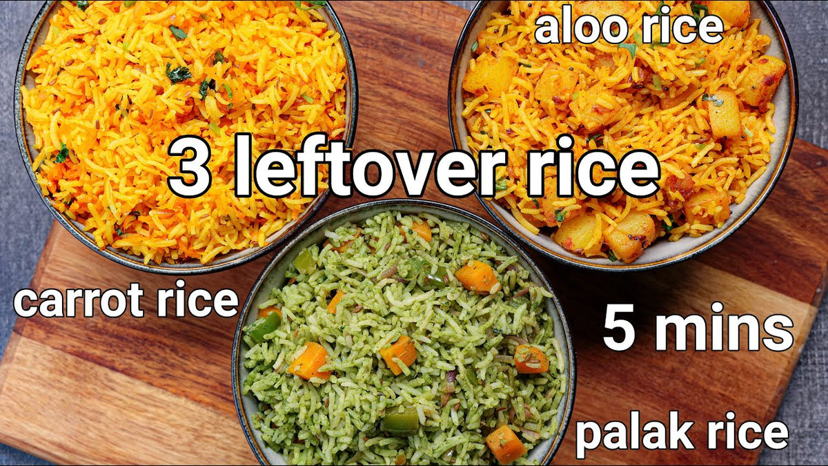 3 veggie rice recipe