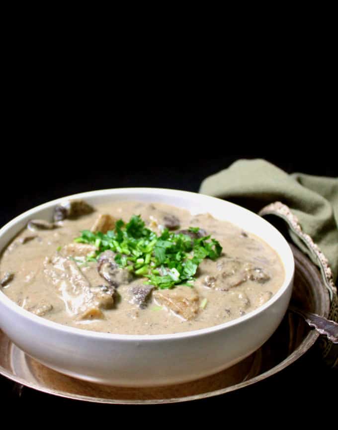 Malaysian  Mushroom Korma