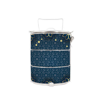 BDARI Tiffin Carrier - Shiny Aegean