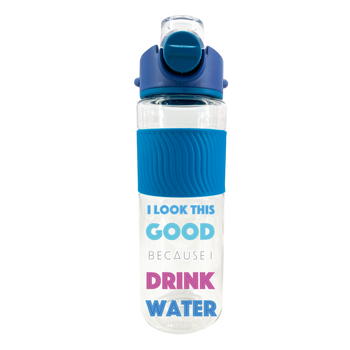 B-KAS Air 850ml Water Bottle - I look Good Because I Drink Water 2
