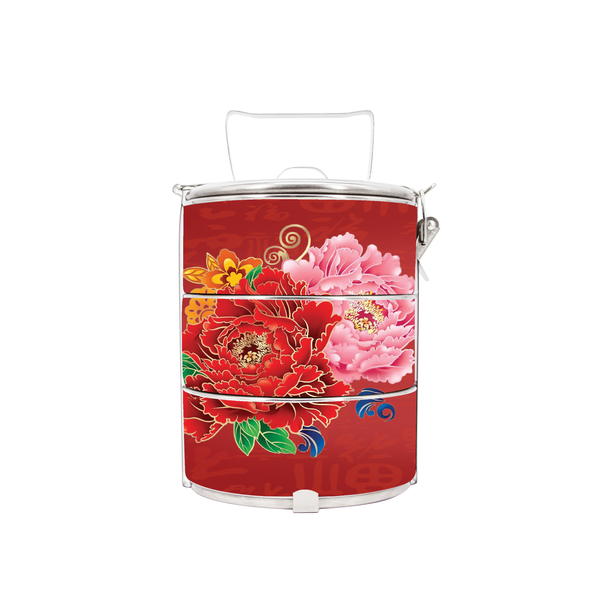 BDARI Tiffin Carrier - Good Fortune Peony