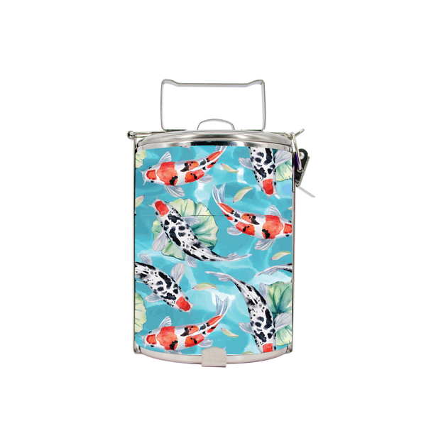 BDARI Tiffin Carrier - Lotus Koi