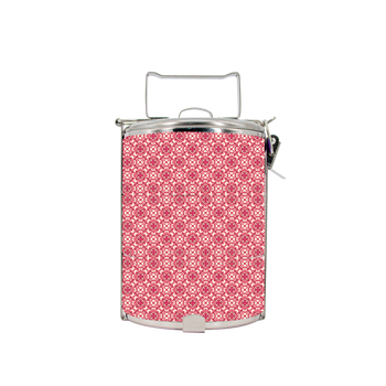 BDARI Tiffin Carrier - Pink Batik