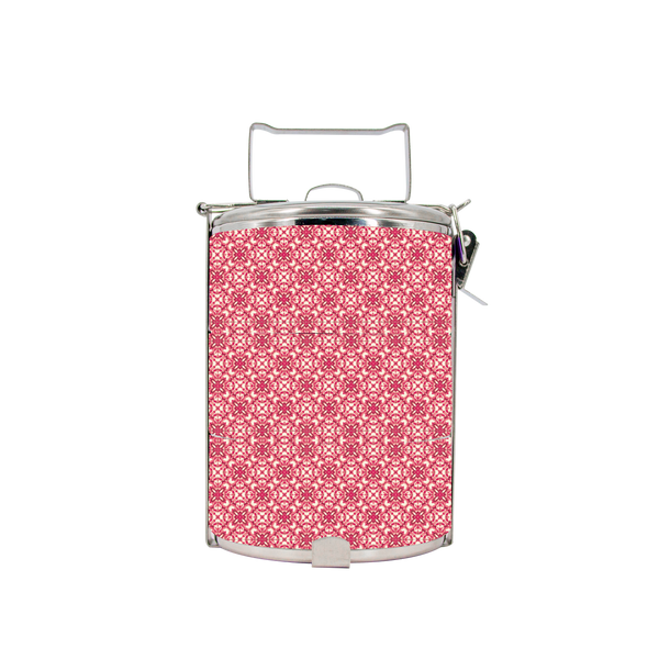 BDARI Tiffin Carrier - Pink Batik