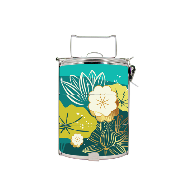 BDARI Tiffin Carrier - Enlightenment Lotus Flower