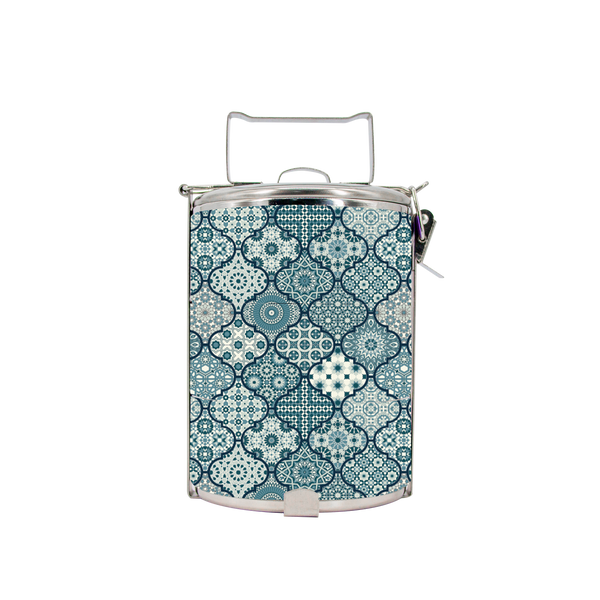 BDARI Tiffin Carrier - Arabic Azulejos Tiles