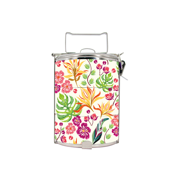 BDARI Tiffin Carrier - Ikat Tropical