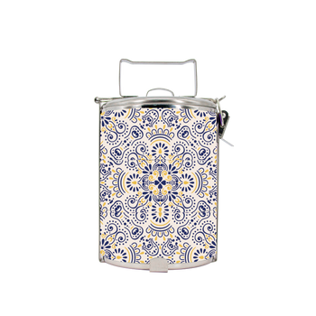 BDARI Tiffin Carrier - Sand Blue Mandala