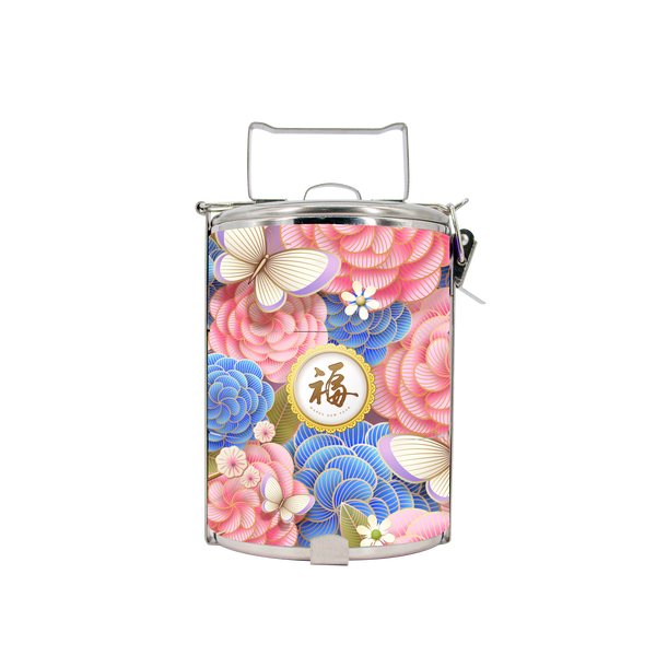 BDARI Tiffin Carrier - Peony Garden