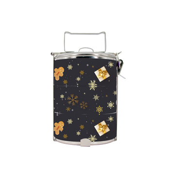 BDARI Tiffin Carrier - Golden Ginger
