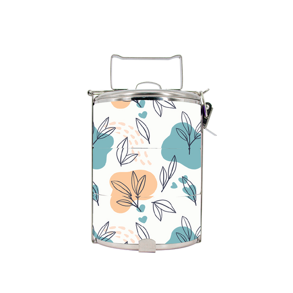 BDARI Tiffin Carrier - Abstract Floral