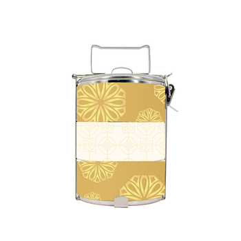 BDARI Tiffin Carrier - Gold Ornament