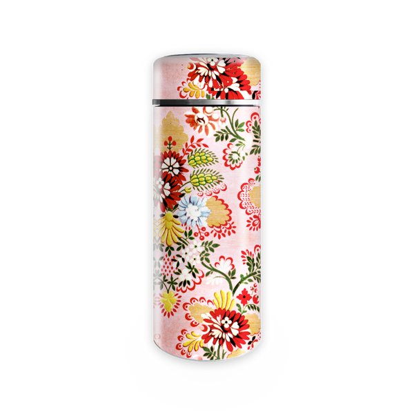 BDARI Flask - Red Damask