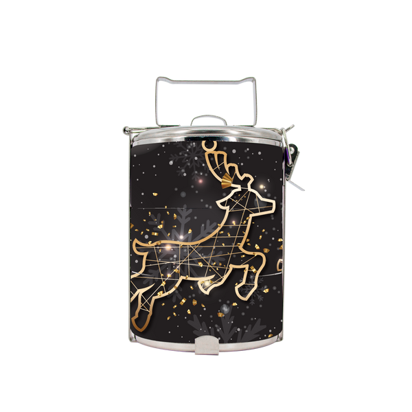 BDARI Tiffin Carrier - Soaring Reindee