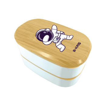 B-KAS 1.5L Bento Lunch Box - Astronaut
