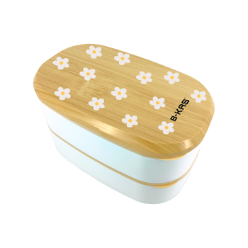 B-KAS 1.5L Bento Lunch Box - Daisy