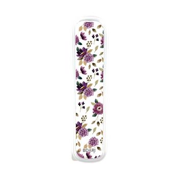 BDARI Cutlery Set - Dark Purple Flower