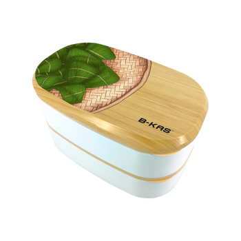 B-KAS 1.5L Bento Lunch Box - Kuih Koci