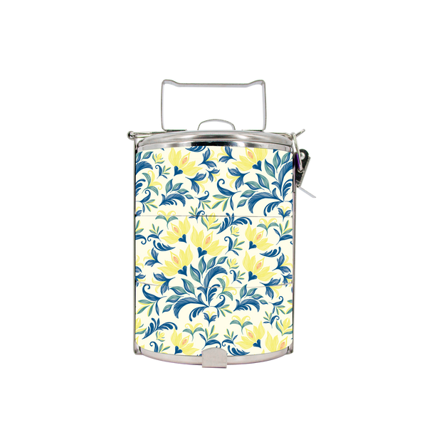 BDARI Tiffin Carrier - Damask Lotus