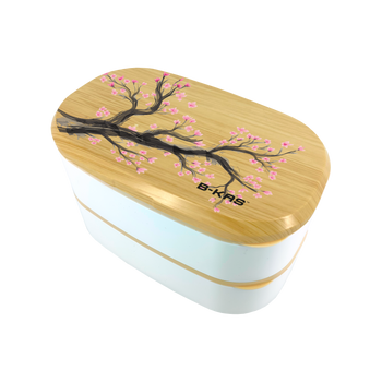 B-KAS 1.5L Bento Lunch Box - Sakura