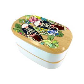 B-KAS 1.5L Bento Lunch Box - Shoes