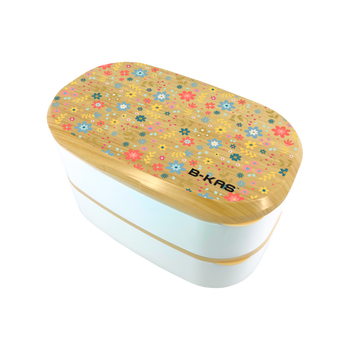 B-KAS 1.5L Bento Lunch Box - Bunga Kecil