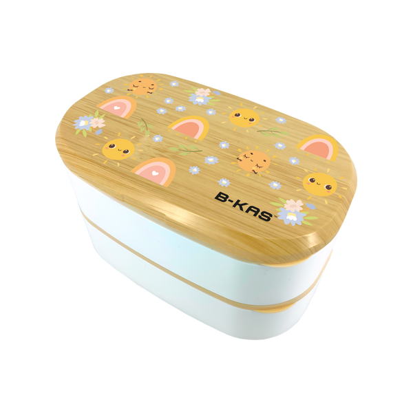 B-KAS 1.5L Bento Lunch Box - Sunshine