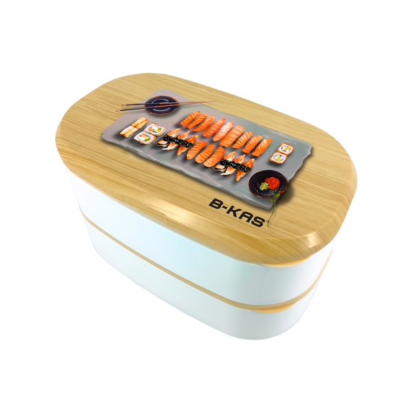 B-KAS 1.5L Bento Lunch Box - Sushi