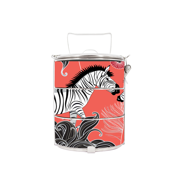 BDARI Tiffin Carrier - Zebra